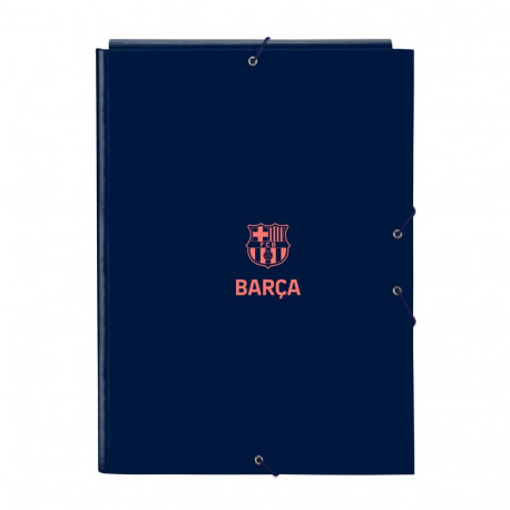 Ring binder F.C. Barcelona Navy Blue A4 26 x 33.5 x 2.5 cm