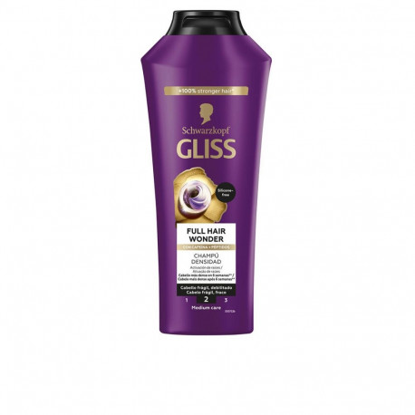 Paksendav Šampoon Schwarzkopf GLISS 400 ml