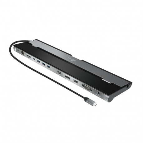 USB Hub j5create JCD543-N Black Black, Silver 5 W