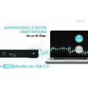 USB-jaotur i-Tec TB4TRIPLEDOCKPD