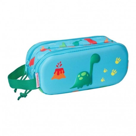 Holdall Safta 21 x 8 x 6 cm Dinosaur 3D
