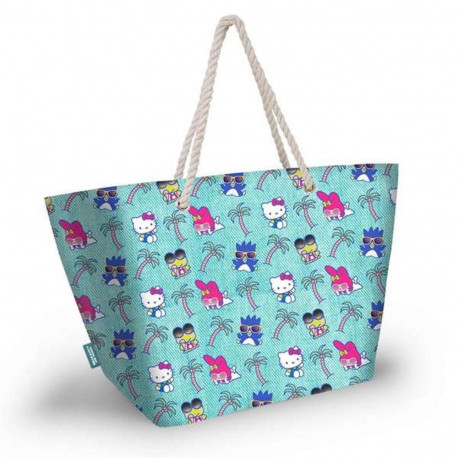 Beach Bag Hello Kitty Blue