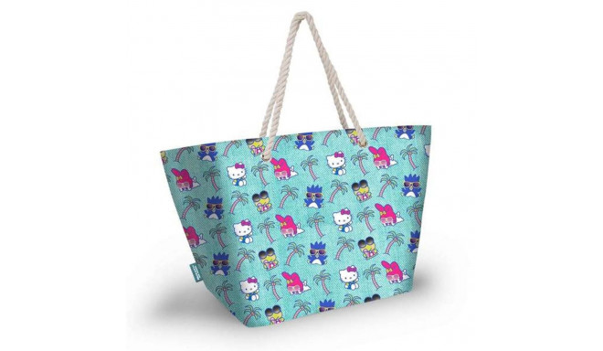 Beach Bag Hello Kitty Blue