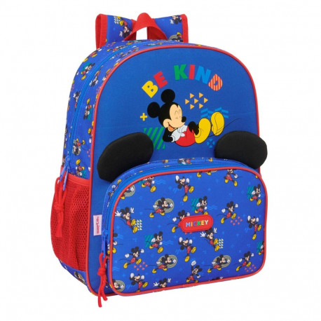 Kooliseljakott Mickey Mouse Clubhouse Today Sinine 32 x 38 x 12 cm
