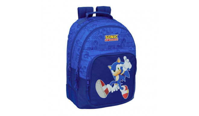 Kooliseljakott Sonic Sinine 32 x 42 x 15 cm