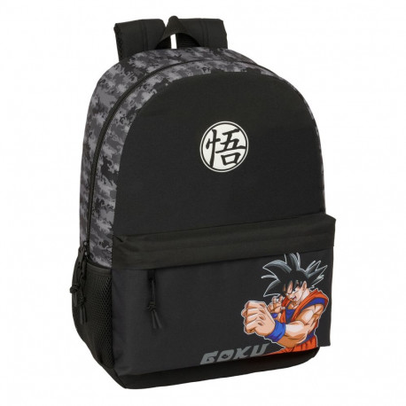 School Bag Dragon Ball Black 30 x 46 x 14 cm