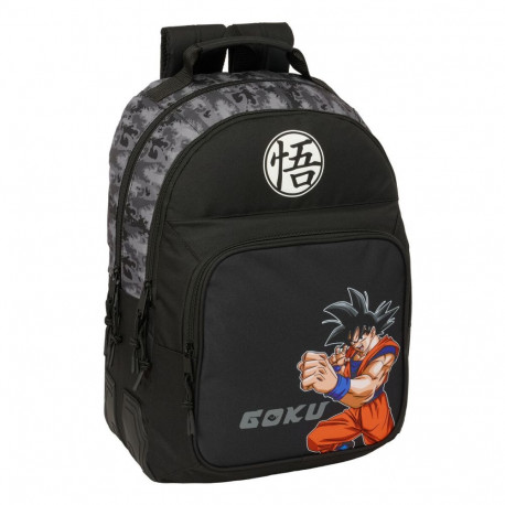 Kooliseljakott Dragon Ball Must 32 x 42 x 15 cm