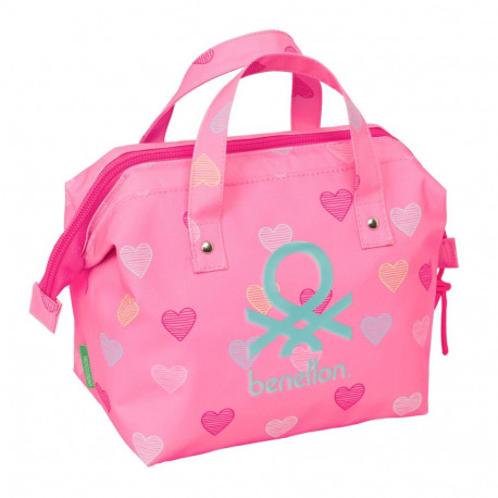 Travel Vanity Case Benetton Heart Pink 26.5 x 17.5 x 12.5 cm