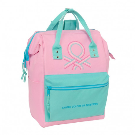 Kooliseljakott Benetton benetton Mitmevärviline 27 x 40 x 19 cm