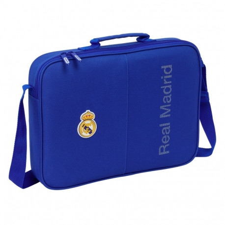 School Bag Real Madrid C.F. Blue 38 x 28 x 6 cm