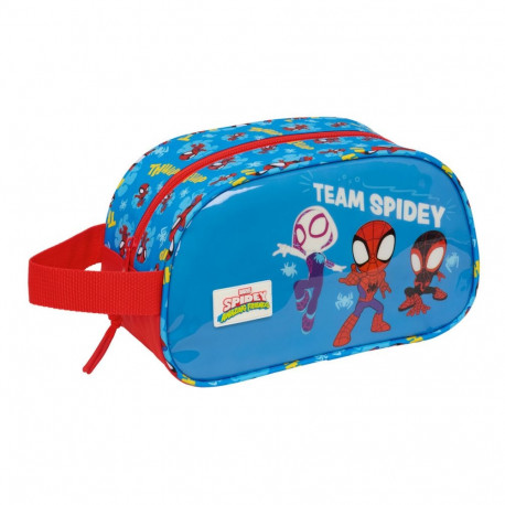 Travel Vanity Case Spider-Man Blue Red 26 x 15 x 12 cm