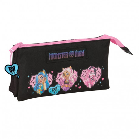 Reisikott Monster High Must 22 x 12 x 3 cm