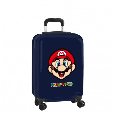 Salongikohver Super Mario super mario Punane Meresinine 20'' 20 L 34,5 x 55 x 20 cm