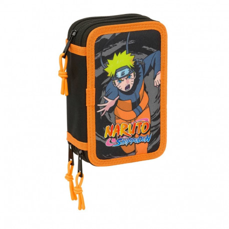 Holdall Naruto Black 12,5 x 19,5 x 5,5 cm 37 Pieces