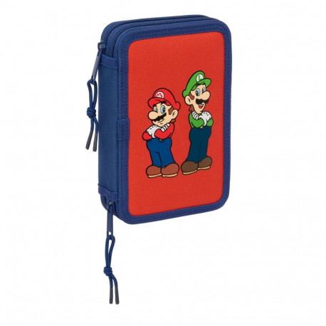 Reisikott Super Mario Mamma mia Punane Meresinine 12.5 x 19.5 x 4 cm 29 Tükid, osad
