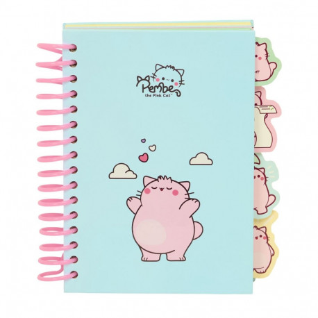 Ring binder Pembe The pink cat
