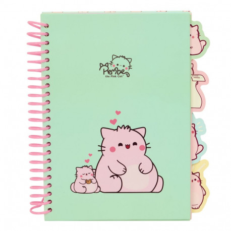 Ring binder Pembe The pink cat