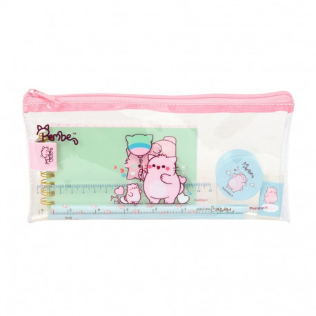 Holdall Pembe The pink cat Multicolour 22,5 x 10,5 x 1 cm