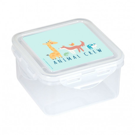 Lunch box Safta Pandi Blue Polyurethane Children's