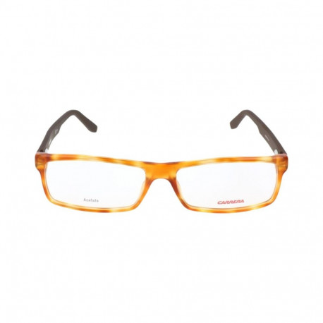 Men' Spectacle frame Carrera CA6655-TRI Brown ø 57 mm
