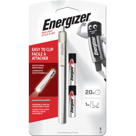 Energizer flashlight Metal Penlight PLM22