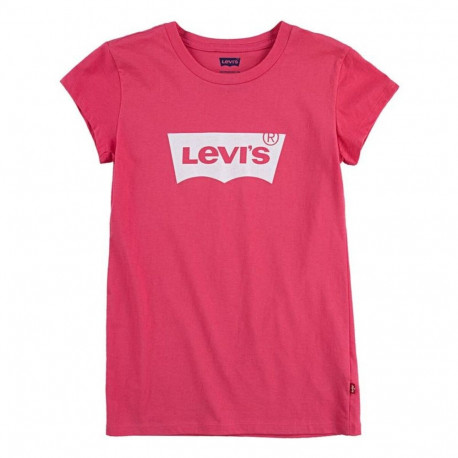 Laste Lühikeste varrukatega T-särk Levi's Batwing Girl Pink