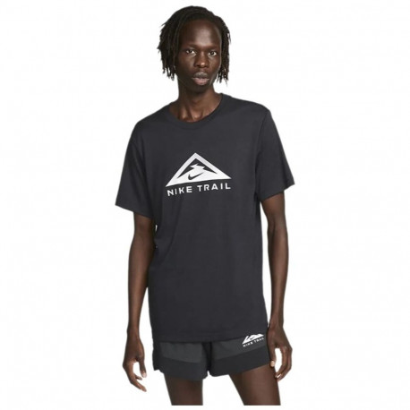 Lühikeste varrukatega T-särk, meeste Nike Must