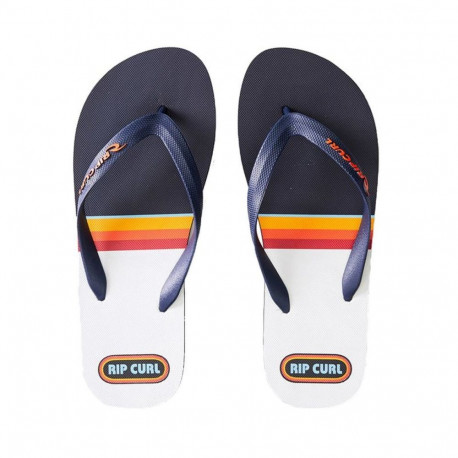 Men's Flip Flops Rip Curl Revival Strip White