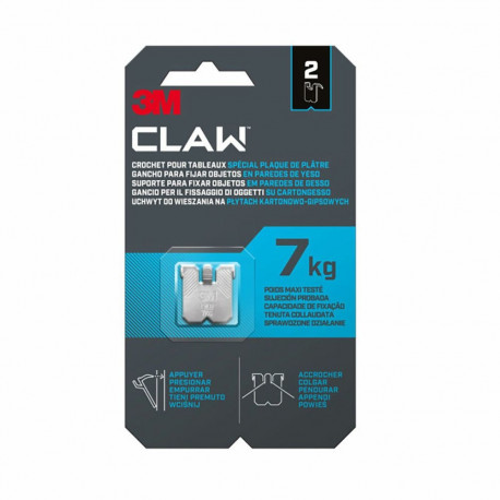 Hook for hanging up 3M 7 kg (2 Units)