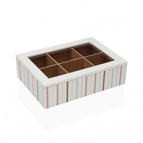 Box for Infusions Versa FLINT Wood 17 x 7 x 24 cm