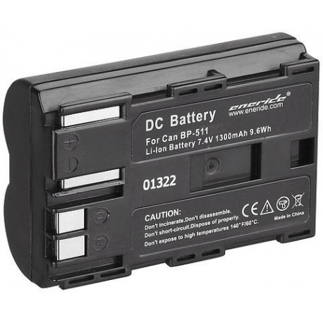 Eneride aku E (Canon BP-511A, 1300mAh)