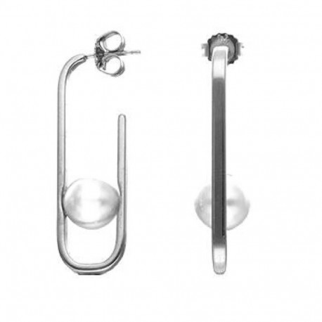 Naiste Kõrvarõngad Majorica 17178.01.2.E00.906.1 Hõbedane