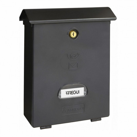 Letterbox Arregui Black polystyrene Classic 27 X 11 X 34,6 cm