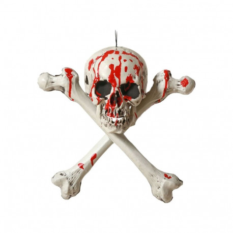 Halloween Decorations Skull 36 x 36 cm