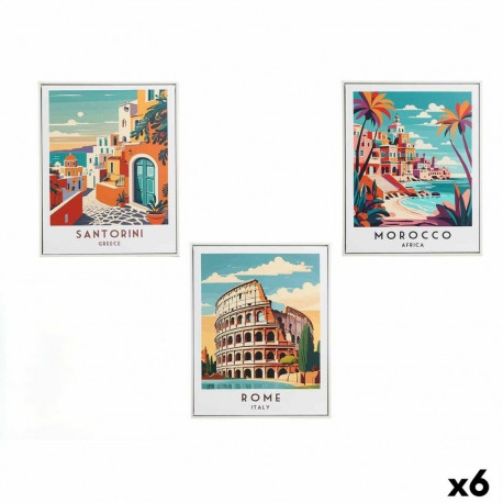 Kangas Gift Decor Linn 40 x 3 x 50 cm (6 Ühikut)