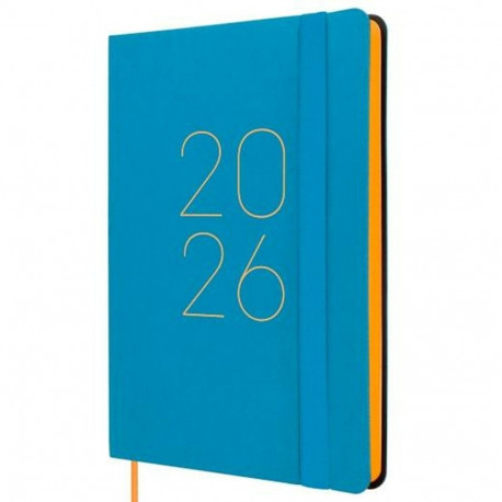 Diary Finocam FLEXI Blue 11,8 x 16,8 cm 2026