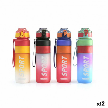 Water bottle Bewinner Multicolour 1 L 7,8 x 28 cm (12 Units)