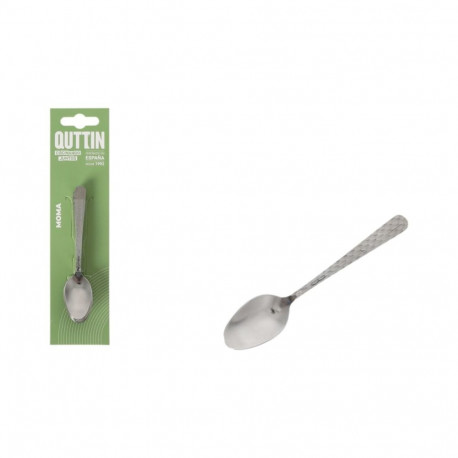 Coffee Spoon Quttin MOMA 10,6 x 2,5 cm 6 Pieces (12 Units)