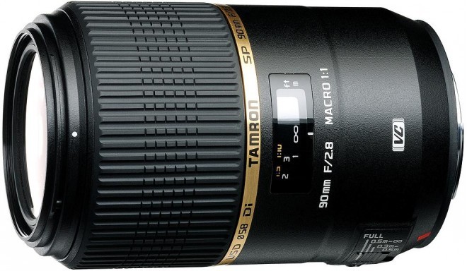 Tamron SP 90мм f/2.8 Di VC USD Macro объектив для Nikon