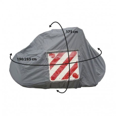 Protective cover for bicycles Optima 175 x 285 cm Grey