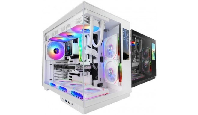 ATX Semi-tower Box Mars Gaming MCMIRAGEW White