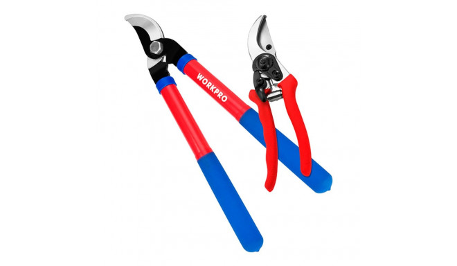 Pruning Shears Workpro 20 mm Bypass 16 mm 2 Pieces