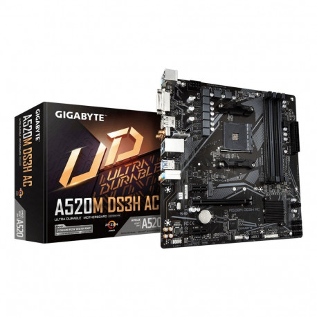 Emaplaat Gigabyte A520M DS3H AC AMD A520 AMD AM4