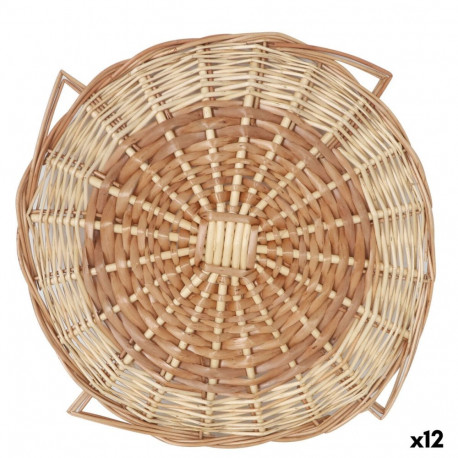 Lauamatt Privilege Pruun vitstest Ø 40 cm (12 Ühikut)