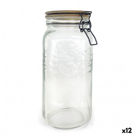 Jar La Mediterránea Transparent 2 L (12 Units)