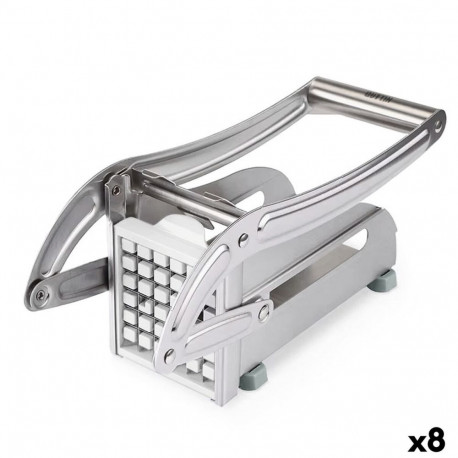 Potato Cutter Quttin Silver Steel 26 x 9 x 12,5 cm (8 Units)