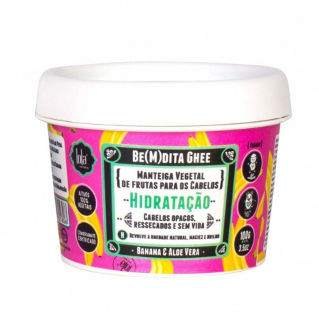 Hair Mask Lola Cosmetics Be(M)Dita Ghee Banana & Aloe Vera 100 g