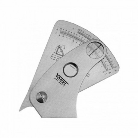 Kaliiber VOGEL Roostevaba teras 0,03 mm