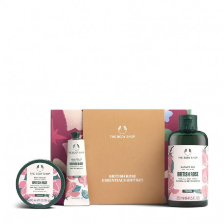 Naiste komeetika komplekt The Body Shop BRITISH ROSE