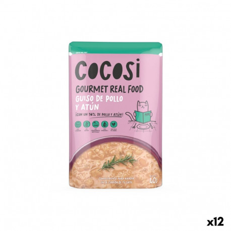 Kassitoit Cocosi Gourmet Real Food 40 g Tuunikala 12 Ühikut